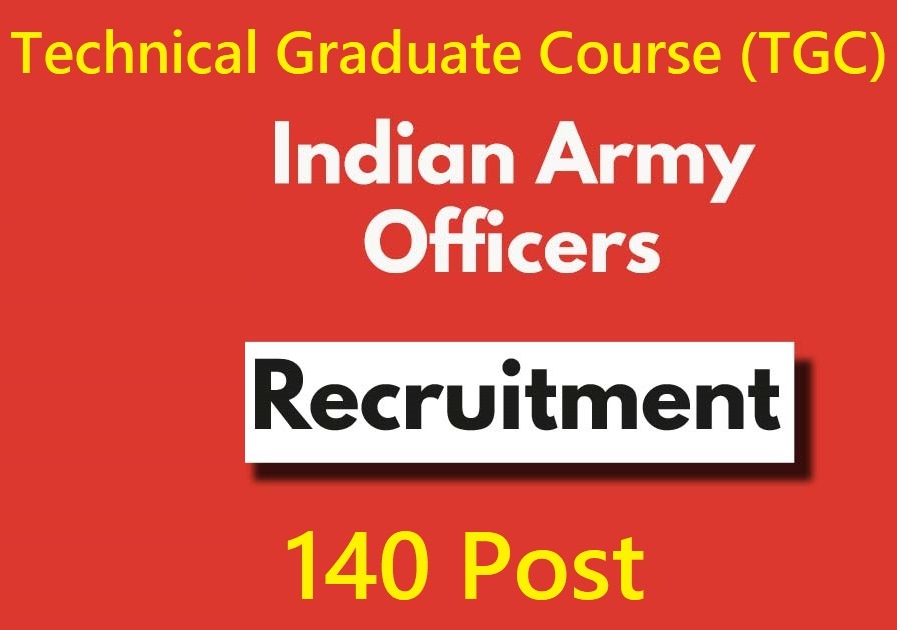 Indian Army Recruitment 2024 – Apply Online For TGC-140 Jan 2025